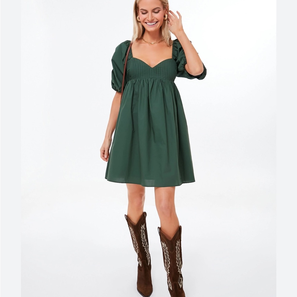 Sasha Mini Green Dress